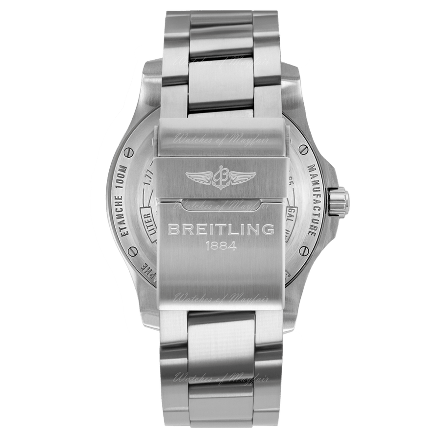 Breitling Aerospace Evo Blue Dial Silver Steel Strap Watch for Men - E79363101C1E1