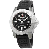 Breitling Avenger II Seawolf Stainless Steel 45mm Black Rubber Strap Mens Watch - A1733110/BC31/153S