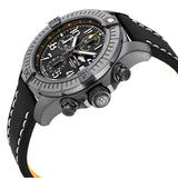 Breitling Avenger Chronograph 45mm Night Mission Black Dial Black Nylon Strap Watch for Men - V13317101B1X1