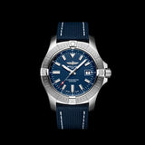 Breitling Avenger Automatic 43 Blue Dial Blue Nylon Strap Watch for Men - A17318101C1X1