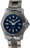 Breitling Avenger Automatic 43mm Blue Dial Silver Steel Strap Watch for Men - A17318101C1A1