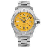 Breitling Avenger Automatic 45mm Seawolf Yellow Dial Silver Steel Strap Strap Watch for Men - A17319101/1A1