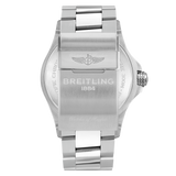 Breitling Avenger Automatic GMT 45 Blue Dial Silver Steel Strap Watch for Men - A32395101C1A1