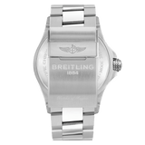 Breitling Avenger Automatic GMT 45 Blue Dial Silver Steel Strap Watch for Men - A32395101C1A1