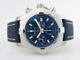 Breitling Avenger Chronograph 43 Blue Dial Blue Nylon Strap Watch for Men - A13385101C1X1