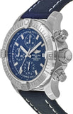 Breitling Avenger Chronograph 43 Blue Dial Blue Nylon Strap Watch for Men - A13385101C1X1