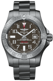 Breitling Avenger II Seawolf 45mm Grey Dial Silver Steel Strap Mens Watch - A1733110/F563