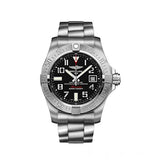 Breitling Avenger II Seawolf Stainless Steel 45mm Black Dial Mens Watch - A1733110/BC31