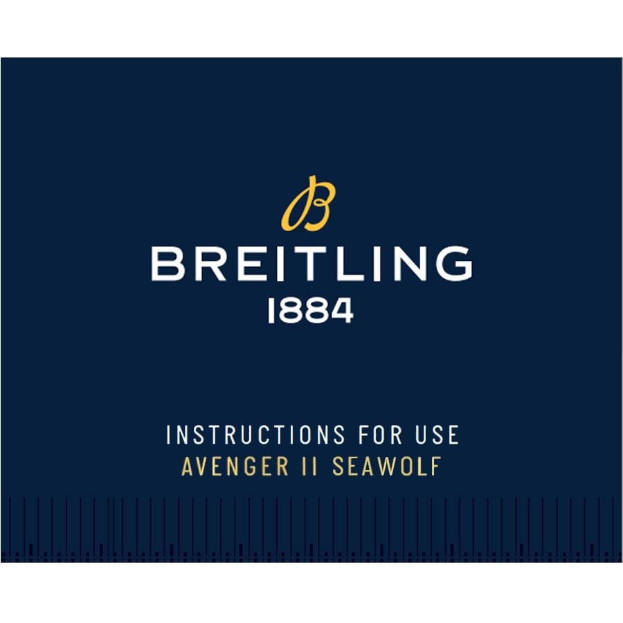 Breitling Avenger II Seawolf Stainless Steel 45mm Mens Watch - A1733110/I519