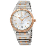 Breitling Chronomat 36 Mother of Pearl Dial Two Tone Steel Strap Watch for Women - U10380101A2U1