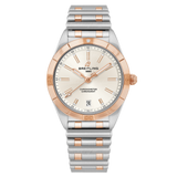 Breitling Chronomat Automatic 36 White Dial Two Tone Steel Strap Watch for Women - U10380101A1U1