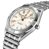 Breitling Chronomat Automatic 36 White Dial Silver Steel Strap Watch for Women - A10380101A2A1