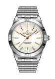 Breitling Chronomat Automatic 36 White Dial Silver Steel Strap Watch for Women - A10380101A2A1
