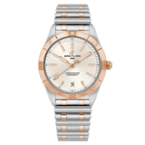 Breitling Chronomat Automatic 36 White Dial Two Tone Steel Strap Watch for Women - U10380101A1U1