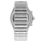 Breitling Chronomat B01 42 Brown Dial Silver Steel Strap Watch for Men - AB0134101K1A1