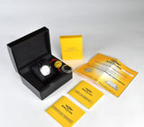 Breitling Colt 44mm Automatic Silver Dial Black Leather Mens Watch - A1731311/G820/428X