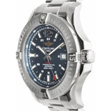 Breitling Colt Automatic 44mm Blue Dial Silver Steel Strap Mens Watch - A1738811/C906/173A