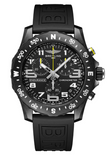 Breitling Endurance Pro Black Dial Black Rubber Strap Watch for Men - X82310E51B1S1