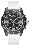 Breitling Endurance Pro Black Dial White Rubber Strap Watch for Men - X82310A71B1S1