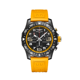 Breitling Endurance Pro Black Dial Yellow Rubber Strap Watch for Men - X82310A41B1S1