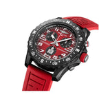 Breitling Endurance Pro Ironman Red Dial Red Rubber Strap Watch for Men - X823109A1K1S1