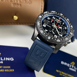 Breitling Endurance Pro Black Dial Blue Rubber Strap Watch for Men - X82310D51B1S1