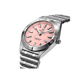 Breitling Chronomat 32 Diamonds Pink Dial Silver Steel Strap Watch for Women - A77310101K1A1