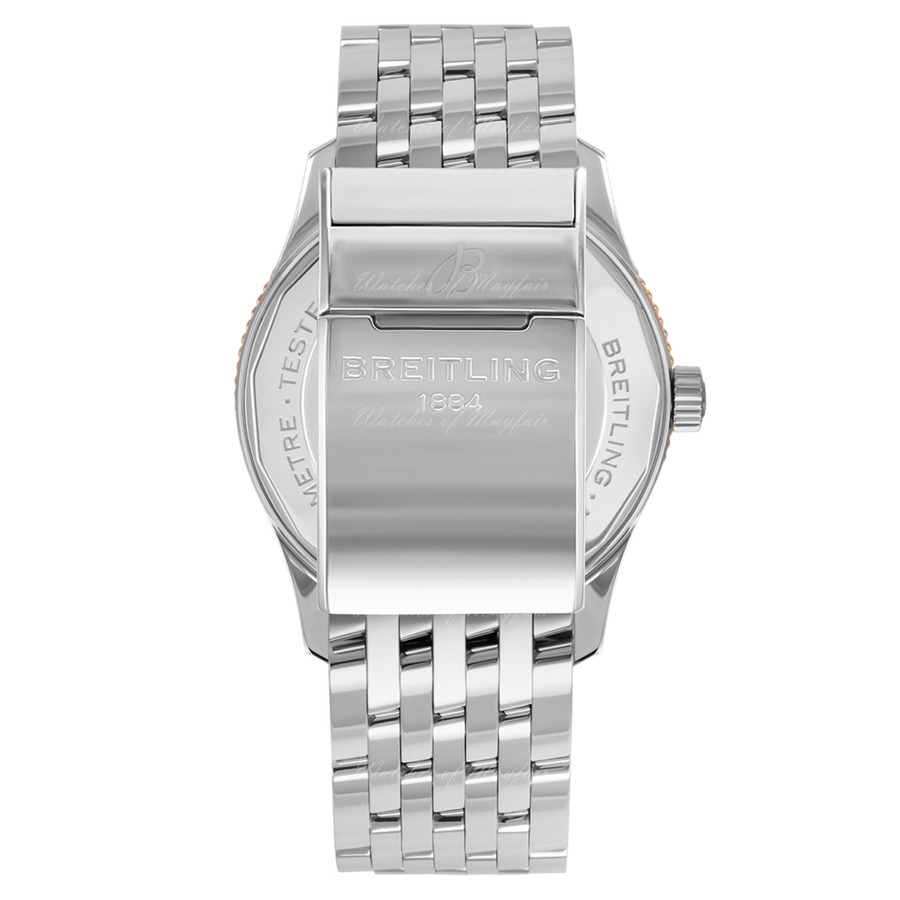 Breitling Navitimer Automatic 41mm White Dial Silver Stainless Steel Mens Watch - U17326211G1A1