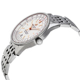 Breitling Navitimer Automatic 41mm White Dial Stainless Steel Mens Watch - A17326211G1A1