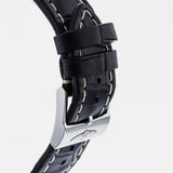 Breitling Navitimer 1 Chronograph 41mm Automatic Black Dial Black Leather Strap Mens Watch - A13324121B1P1