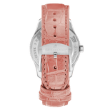 Breitling Navitimer Automatic 35 Mother of Pearl Dial Pink Leather Strap Watch for Women - A17395211A1P3