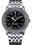 Breitling Navitimer Automatic 38mm Black Dial Stainless Steel Mens Watch - A17325241B1A1