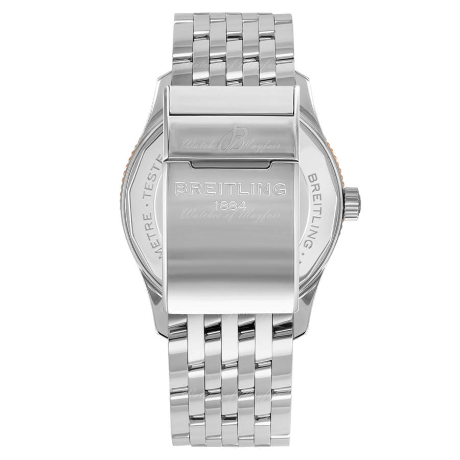Breitling Navitimer Automatic 41mm White Dial Silver Stainless Steel Mens Watch - U17326211G1A1