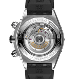 Breitling Super Chronomat B01 44 Black Dial Black Rubber Strap Watch for Men - AB0136251B2S1