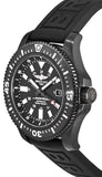 Breitling Superocean 44mm Special Volcano Black Dial Black Rubber Strap Watch for Men - M17393131B1S1