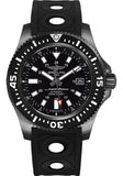 Breitling Superocean 44mm Special Volcano Black Dial Black Rubber Strap Watch for Men - Y1739310/BF45/227S/A20SS.1