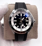 Breitling Superocean Automatic 42 Black Dial Black Rubber Strap Watch for Men - A17375211B1S1