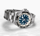 Breitling Superocean Automatic 44mm Blue Dial Silver Steel Strap Watch for Men - A17376211C1A1