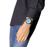 Breitling Superocean Automatic 44 Turquoise Dial Black Rubber Strap Watch for Men - A17376211L2S1