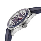Breitling Superocean Automatic 46 Blue Dial Blue Rubber Strap Watch for Men - A17378E71C1S1