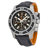 Breitling Superocean Chronograph II Black Dial 44mm Automatic Mens Watch - A1334102/BA85