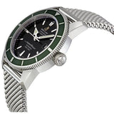 Breitling Superocean Heritage 42mm Chronograph Green Bezel Mens Watch - A1732136
