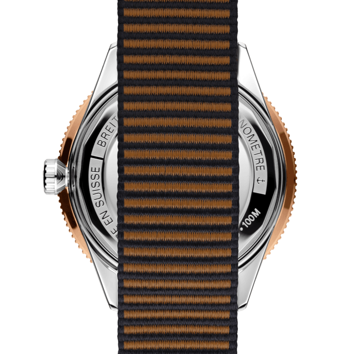 Breitling Superocean Heritage '57 Outerknown Limited Edition Brown Dial Brown NATO Strap Watch for Men - U103701A1Q1W1