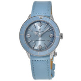 Breitling Superocean Heritage '57 Pastel Paradise Blue Dial Blue Leather Strap Watch for Women - A10340161C1X1