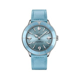 Breitling Superocean Heritage '57 Pastel Paradise Blue Dial Blue Leather Strap Watch for Women - A10340161C1X1