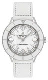 Breitling Superocean Heritage '57 Pastel Paradise White Dial White Leather Strap Watch for Women - A10340A71A1X1