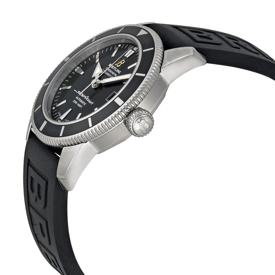 Breitling Superocean Heritage Automatic 42mm Calibre 17 Black Dial Mens Watch - A1732124