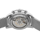 Breitling Superocean Heritage B01 Chronograph 44 Blue Dial Silver Mesh Bracelet Watch for Men - AB0162161C1A1