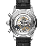 Breitling Superocean Heritage B01 Chronograph 44 Silver Dial Black Mesh Bracelet Watch for Men - AB0162121G1S1