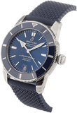 Breitling Superocean Heritage B20 Automatic 42 Blue Dial Blue Mesh Bracelet Watch for Men - AB2010161C1S1